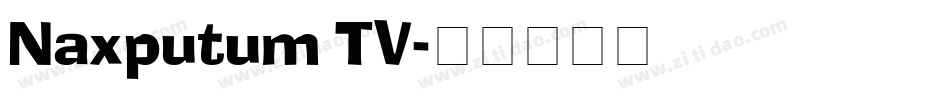 Naxputum TV字体转换